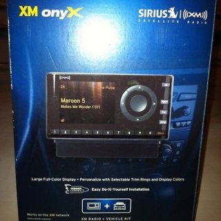 xm xdnx1v1 onyx satellite radio receiver with car kit new