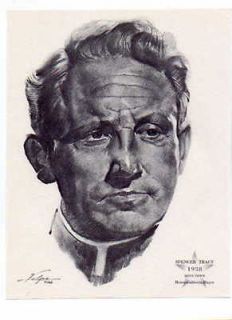 spencer tracy 1938 boys town 1962 volpe print time left