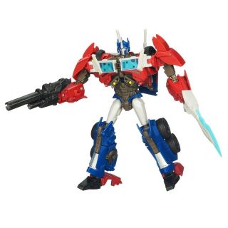Transformers Hasbro Optimus Prime Figure Voyager Class Animated First