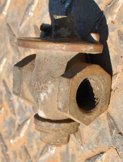 Original Hays Brass Oilfield Hit Miss Gas Engine Diamond Fuel Valve