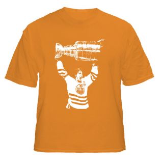Wayne Gretzky Oilers Stanley Cup T Shirt