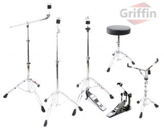  piece hardware package of Griffin MS Series drum hardware products