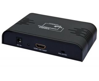 New HDMI to AV Converter HDMI to Composite s Video Audio Converter
