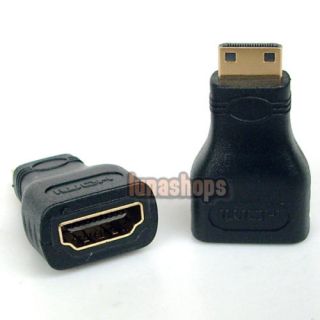For 1pcs HDMI Female To Mini HDMI Male Converter Adapter For HDTV