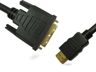 New Gold DVI Male to HDMI Cable for HDTV LCD 6 ft 2M