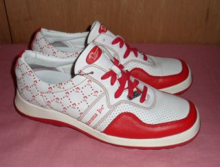 Havana Joes Mens Shoes Red White Sz EUR 43 US 10