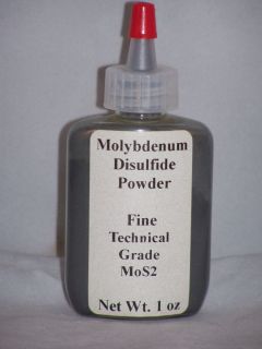 MoS2 Molybdenum Disulfide TECHNICAL GRAGE FINE powder Moly lubricant