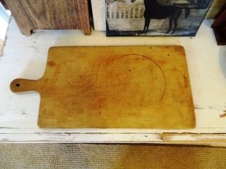  Antique Cutting Board with Handle