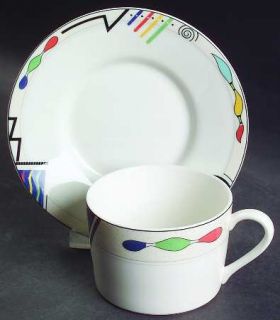 manufacturer mikasa pattern headline piece cup saucer size 2 1 4 size