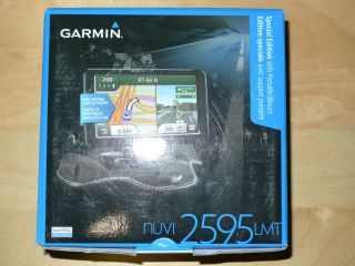 Garmin nuvi 2595LMT GPS with Friction Mount Lifetime Maps 5 in Display