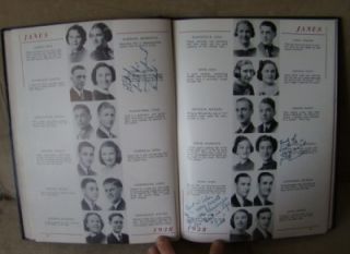 1938 Janus Hazelton Area High School Yearbook Hazelton PA Exellent