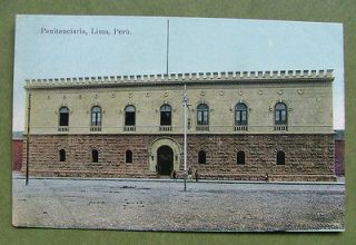 penitenciaria lima peru divided back era 1907 1915 time left
