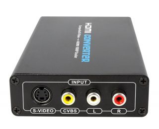 AV to HDMI 1080P Composite S video to HDMI Converter box 363