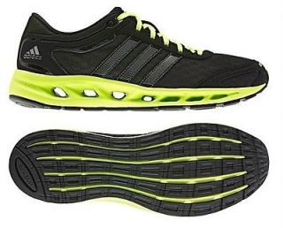 ADIDAS CC Solution running shoes V20347 Black Electric neon green New