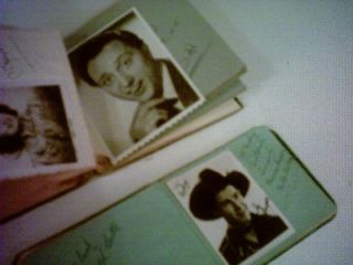 murphy gracie fields etc also including a few vintage signed postcard