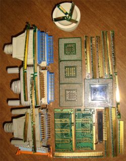 430 grams of Computer Scrap CPU RAM Fingers Pins Junk Lot High Yield