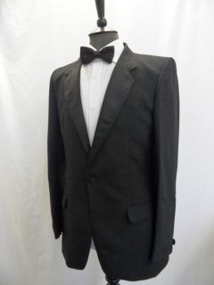 Mens Tuxedo Dinner Suit Jacket Hardy Amies 38R Pin LS135