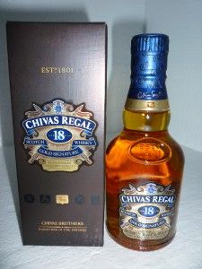 Chivas Regal 18 Years Old Scotch Whisky Box RARE 200 Ml