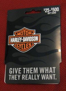 HARLEY DAVIDSON Gift Card New