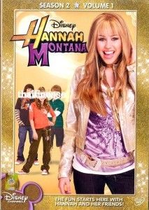Hannah Montana Complete Season 2 Disney DVD x4 Discs
