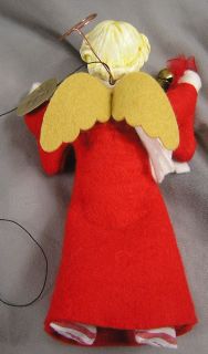 Simpich Doll Heather Angel Ornament Bell Blonde Girl