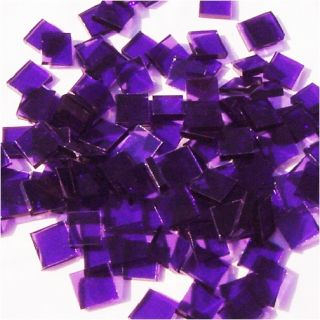 Grape Cathedral Fusible 96 COE Mosaic Glass Tiles Squares Diamond or