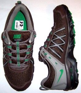  AIR Trail Ridge 2 Running Shoes Brown/Court Green~NWOB~6.5M~472822 200