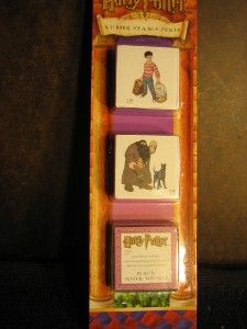 Harry Potter Tattoo Stamp Strip Rubber Stamps and Snapes Potions Candy