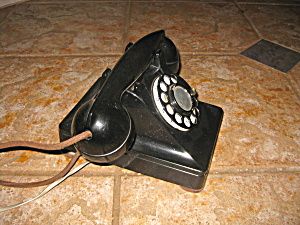 1940s VINTAGE ANTIQUE WESTERN ELECTRIC BAKELITE TELEPHONE WORKS