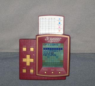 Scrabble Express Handheld Hasbro Electronic Travel Pocket Word Game