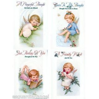 Little Angels Get Well Religious Greeting Cards