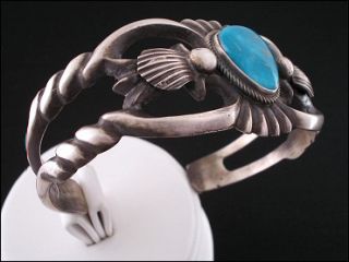 Henry Morgan Navajo Turquoise and Sterling Bracelet