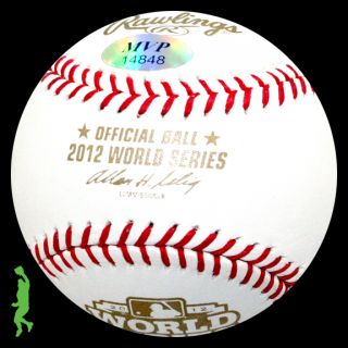 Gregor Blanco Signed Auto 2012 World Series WS Champs Baseball Ball