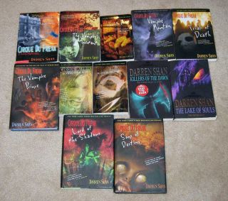  Darren Shan Lot 1 12 Set Vampire Series Childrens Books Titles