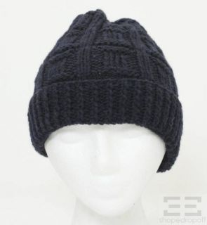 CA4LA Grevi 2pc Navy Blue Knit Hat Set