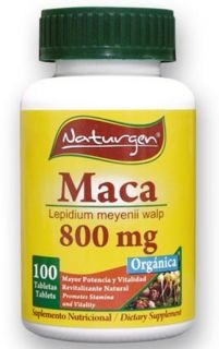 Maca 800 MG 100 Natural Energy Sexual Enhancer