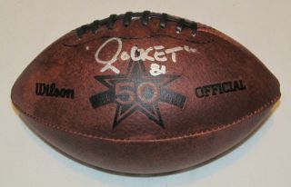 Dallas Cowboys Rocket Ismail Autographed Auto Signed 50th Anniversary
