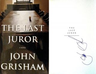 John Grisham Signed The Last Juror True 1st Edition 1st Printing New
