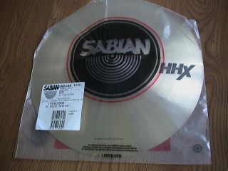 Sabian HHX Studio Crash Cymbal 15 inch Natural Finish New