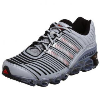 adidas Mens Megabounce+ 2008 Running Shoe,Onyx/Silver/Red