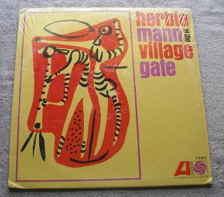 Herbie Mann 1966 Atlantic Mono LP at The Village Gate