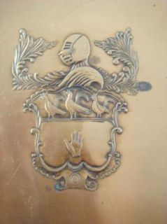  Made Tray with Knight Embossed Theme by NATALE Grove City PA