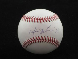 HIDEKI MATSUI Single Signed Baseball 2009 NEW YORK YANKEES YOMIURI