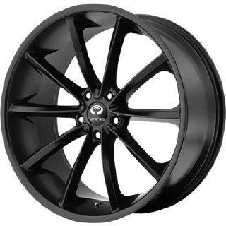 Lorenzo WL032 18x9.5 Black Wheel / Rim 5x112 with a 40mm Offset and a