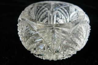 Higbee Glass Co. Lacey Period Palm Leaf Fan pat