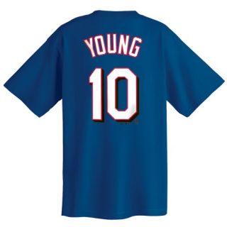  Michael Young Texas Rangers Name and Number T Shirt