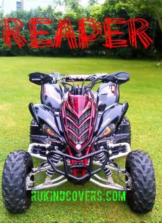   Raptor 700 NEW REAPER Eyes HeadLight Covers ORIGINAL Custom Covers
