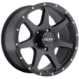 Gear Alloy Smoke 18x9 Black Wheel / Rim 6x5.5 with a 0mm