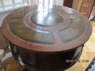antique mahogany drum table pick up east rockaway ny only