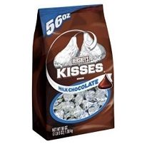 Hersheys Kisses Milk Chocolate Bulk Candy 3 lbs 8 Oz